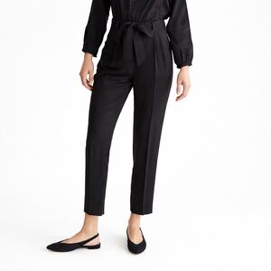 Vetta Capsule 2 The High Waist Pant Black 0094 Belted Cropped Stretch